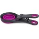 Dexas KlipScoop Foldable Dry Food Scoop and Dog Food Bag with Clip, 2 Cup Capacity, Fuchsia Dexas KlipScoop Foldable Dry Food Scoop and Dog Food Bag with Clip, 2 Cup Capacity, Fuchsia