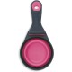 Dexas KlipScoop Foldable Dry Food Scoop and Dog Food Bag with Clip, 2 Cup Capacity, Fuchsia Dexas KlipScoop Foldable Dry Food Scoop and Dog Food Bag with Clip, 2 Cup Capacity, Fuchsia