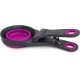 Dexas KlipScoop Foldable Dry Food Scoop and Dog Food Bag with Clip, 2 Cup Capacity, Fuchsia Dexas KlipScoop Foldable Dry Food Scoop and Dog Food Bag with Clip, 2 Cup Capacity, Fuchsia
