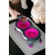Dexas KlipScoop Foldable Dry Food Scoop and Dog Food Bag with Clip, 2 Cup Capacity, Fuchsia Dexas KlipScoop Foldable Dry Food Scoop and Dog Food Bag with Clip, 2 Cup Capacity, Fuchsia
