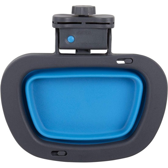 Dexas PW2754322194 Collapsible Kennel Bowl, 2.5 Cups, Pro Blue, M, Pack of 1 Dexas PW2754322194 Collapsible Kennel Bowl, 2.5 Cups, Pro Blue, M, Pack of 1