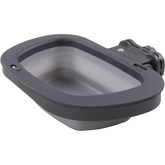Dexas PW2754322194 Collapsible Kennel Bowl, 2.5 Cups, Pro Blue, M, Pack of 1 Dexas PW2754322194 Collapsible Kennel Bowl, 2.5 Cups, Pro Blue, M, Pack of 1