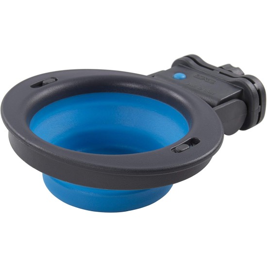 Dexas PW2754322194 Collapsible Kennel Bowl, 2.5 Cups, Pro Blue, M, Pack of 1 Dexas PW2754322194 Collapsible Kennel Bowl, 2.5 Cups, Pro Blue, M, Pack of 1