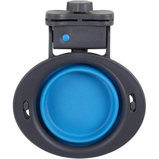 Dexas PW2754322194 Collapsible Kennel Bowl, 2.5 Cups, Pro Blue, M, Pack of 1 Dexas PW2754322194 Collapsible Kennel Bowl, 2.5 Cups, Pro Blue, M, Pack of 1