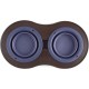 Dexas Popware for Pets Double Elevated Pet Feeder, Large, Gray/Green Dexas Popware for Pets Double Elevated Pet Feeder, Large, Gray/Green