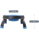 Dexas Popware for Pets Single Elevated Pet Feeder, Large, Gray/Blue Dexas Popware for Pets Single Elevated Pet Feeder, Large, Gray/Blue
