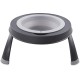 Dexas Popware for Pets Single Elevated Pet Feeder, Large, Gray/Blue Dexas Popware for Pets Single Elevated Pet Feeder, Large, Gray/Blue