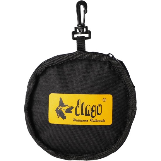 Dingo Vasco 14466 Travel Bowl Silicone with Metal Carabiner, Black Rim Additional Reinforced, Foldable and Lightweight, Capacity 350 ml, Orange Dingo Vasco 14466 Travel Bowl Silicone with Metal Carabiner, Black Rim Additional Reinforced, Foldable and Lightweight, Capacity 350 ml, Orange