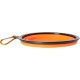 Dingo Vasco 14466 Travel Bowl Silicone with Metal Carabiner, Black Rim Additional Reinforced, Foldable and Lightweight, Capacity 350 ml, Orange Dingo Vasco 14466 Travel Bowl Silicone with Metal Carabiner, Black Rim Additional Reinforced, Foldable and Lightweight, Capacity 350 ml, Orange