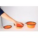 Dingo Vasco 14466 Travel Bowl Silicone with Metal Carabiner, Black Rim Additional Reinforced, Foldable and Lightweight, Capacity 350 ml, Orange Dingo Vasco 14466 Travel Bowl Silicone with Metal Carabiner, Black Rim Additional Reinforced, Foldable and Lightweight, Capacity 350 ml, Orange