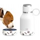 Dog Bowl Insulated Flask, White, 0.975 L Dog Bowl Insulated Flask, White, 0.975 L