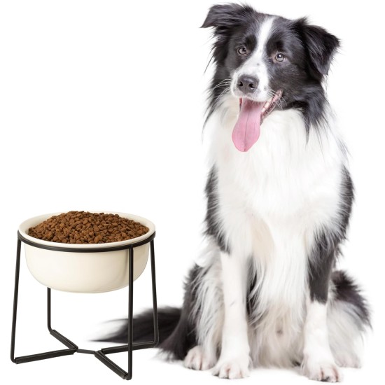 Dog Bowl Raised Ceramic Large Dogs - Feeding Bowl Dog with Non-Slip Stand - Feeding Bowl Water Bowl for Dogs - Dog Bowls for Medium to Large Dogs - Bowl Dog - Drinking Bowl Dog - 1600 ml Dog Bowl Raised Ceramic Large Dogs - Feeding Bowl Dog with Non-Slip Stand - Feeding Bowl Water Bowl for Dogs - Dog Bowls for Medium to Large Dogs - Bowl Dog - Drinking Bowl Dog - 1600 ml