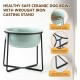 Dog Bowl Set Raised Dog Bowl Ceramic - Large Dog Bowls with Non-Slip Stand - Feeding Bowl Dog Large - Feeding Bowl Water Bowl Set for Medium to Large Dogs - Double Bowl Dog - 2 x 1600 ml Dog Bowl Set Raised Dog Bowl Ceramic - Large Dog Bowls with Non-Slip Stand - Feeding Bowl Dog Large - Feeding Bowl Water Bowl Set for Medium to Large Dogs - Double Bowl Dog - 2 x 1600 ml