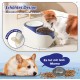 Dog Bowl Set, Raised Dog Bowl Set, Double Ceramic Bowl with Splash Guard Stand, Colourful Spirals Dog Bowls for Food and Water, Ideal for Small to Medium Dogs, 2 x 800 ml, Orange Dog Bowl Set, Raised Dog Bowl Set, Double Ceramic Bowl with Splash Guard Stand, Colourful Spirals Dog Bowls for Food and Water, Ideal for Small to Medium Dogs, 2 x 800 ml, Orange