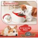 Dog Bowl Set, Raised Dog Bowl Set, Double Ceramic Bowl with Splash Guard Stand, Colourful Spirals Dog Bowls for Food and Water, Ideal for Small to Medium Dogs, 2 x 800 ml, Orange Dog Bowl Set, Raised Dog Bowl Set, Double Ceramic Bowl with Splash Guard Stand, Colourful Spirals Dog Bowls for Food and Water, Ideal for Small to Medium Dogs, 2 x 800 ml, Orange