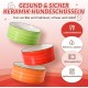 Dog Bowl Set, Raised Dog Bowl Set, Double Ceramic Bowl with Splash Guard Stand, Colourful Spirals Dog Bowls for Food and Water, Ideal for Small to Medium Dogs, 2 x 800 ml, Orange Dog Bowl Set, Raised Dog Bowl Set, Double Ceramic Bowl with Splash Guard Stand, Colourful Spirals Dog Bowls for Food and Water, Ideal for Small to Medium Dogs, 2 x 800 ml, Orange