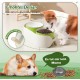 Dog Bowl Set, Raised Dog Bowl Set, Double Ceramic Bowl with Splash Guard Stand, Colourful Spirals Dog Bowls for Food and Water, Ideal for Small to Medium Dogs, 2 x 800 ml, Orange Dog Bowl Set, Raised Dog Bowl Set, Double Ceramic Bowl with Splash Guard Stand, Colourful Spirals Dog Bowls for Food and Water, Ideal for Small to Medium Dogs, 2 x 800 ml, Orange