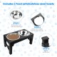 Dog Feeding Bowl Raised Dog Bowls Foldable Dog Bowl Height Adjustable Dog Feeding Station Feeding Bowl for Dogs and Cats Feeding Bowl and Water Bowl for Small Medium Large Dogs Dog Feeding Bowl Raised Dog Bowls Foldable Dog Bowl Height Adjustable Dog Feeding Station Feeding Bowl for Dogs and Cats Feeding Bowl and Water Bowl for Small Medium Large Dogs