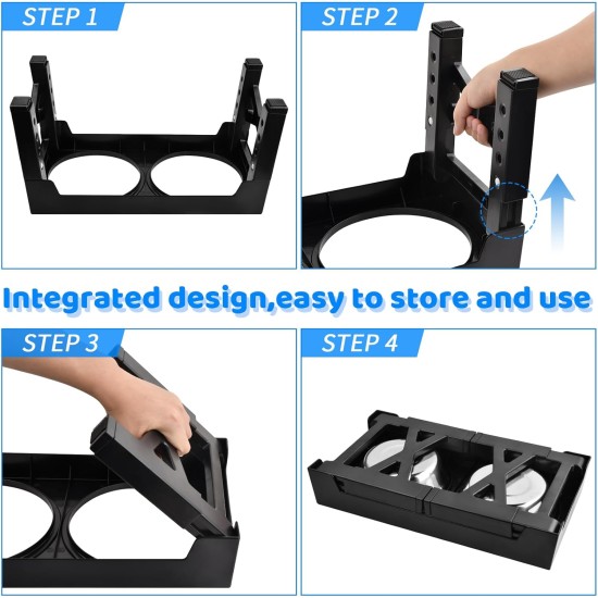 Dog Feeding Bowl Raised Dog Bowls Foldable Dog Bowl Height Adjustable Dog Feeding Station Feeding Bowl for Dogs and Cats Feeding Bowl and Water Bowl for Small Medium Large Dogs Dog Feeding Bowl Raised Dog Bowls Foldable Dog Bowl Height Adjustable Dog Feeding Station Feeding Bowl for Dogs and Cats Feeding Bowl and Water Bowl for Small Medium Large Dogs