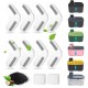 Dog Filter for Drinking Fountain, Replacement Filter for 2.1 GAL/270 oz Large Dog Fountain, 8 Pack Filters & 2 Sponges for 8L Large Wireless Dog Water Fountain