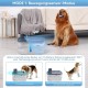 Dog Filter for Drinking Fountain, Replacement Filter for 2.1 GAL/270 oz Large Dog Fountain, 8 Pack Filters & 2 Sponges for 8L Large Wireless Dog Water Fountain