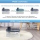 Dog Filter for Drinking Fountain, Replacement Filter for 2.1 GAL/270 oz Large Dog Fountain, 8 Pack Filters & 2 Sponges for 8L Large Wireless Dog Water Fountain