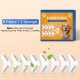 Dog Filter for Drinking Fountain, Replacement Filter for 2.1 GAL/270 oz Large Dog Fountain, 8 Pack Filters & 2 Sponges for 8L Large Wireless Dog Water Fountain