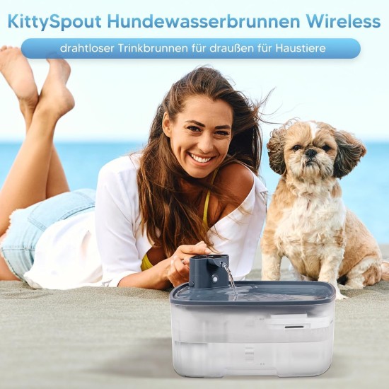 Dog Filter for Drinking Fountain, Replacement Filter for 2.1 GAL/270 oz Large Dog Fountain, 8 Pack Filters & 2 Sponges for 8L Large Wireless Dog Water Fountain Dog Filter for Drinking Fountain, Replacement Filter for 2.1 GAL/270 oz Large Dog Fountain, 8 Pack Filters & 2 Sponges for 8L Large Wireless Dog Water Fountain
