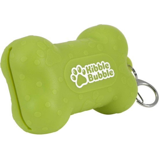 Dog Treat Bag Silicone Small Portable Waterproof Dog Treat Bag Bone Green Dog Treat Bag Silicone Small Portable Waterproof Dog Treat Bag Bone Green