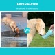 Dog Water Bottle Leak Proof Portable with Pet Drinking Dispenser Outdoor Hiking Travel BPA Free Food Grade Plastic Dog Water Bottle Leak Proof Portable with Pet Drinking Dispenser Outdoor Hiking Travel BPA Free Food Grade Plastic