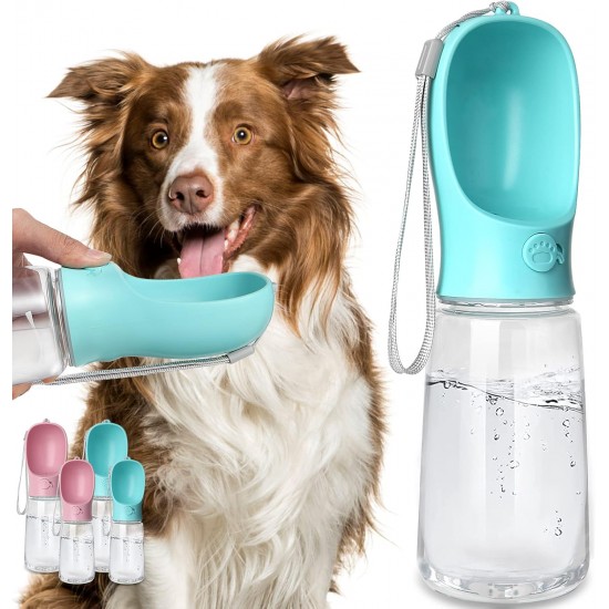 Dog Water Bottle Leak Proof Portable with Pet Drinking Dispenser Outdoor Hiking Travel BPA Free Food Grade Plastic Dog Water Bottle Leak Proof Portable with Pet Drinking Dispenser Outdoor Hiking Travel BPA Free Food Grade Plastic