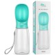 Dog Water Bottle for On the Go 350 ml Pet Water Bottle Pet Drinking Bowl Antibacterial Portable Travel Water Bottle Water Dispenser Ideal for on the Go Outdoors Blue Dog Water Bottle for On the Go 350 ml Pet Water Bottle Pet Drinking Bowl Antibacterial Portable Travel Water Bottle Water Dispenser Ideal for on the Go Outdoors Blue