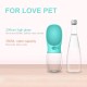 Dog Water Bottle for On the Go 350 ml Pet Water Bottle Pet Drinking Bowl Antibacterial Portable Travel Water Bottle Water Dispenser Ideal for on the Go Outdoors Blue Dog Water Bottle for On the Go 350 ml Pet Water Bottle Pet Drinking Bowl Antibacterial Portable Travel Water Bottle Water Dispenser Ideal for on the Go Outdoors Blue