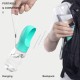 Dog Water Bottle for On the Go 350 ml Pet Water Bottle Pet Drinking Bowl Antibacterial Portable Travel Water Bottle Water Dispenser Ideal for on the Go Outdoors Blue Dog Water Bottle for On the Go 350 ml Pet Water Bottle Pet Drinking Bowl Antibacterial Portable Travel Water Bottle Water Dispenser Ideal for on the Go Outdoors Blue