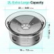 Dog Water Bowl 2L No Spill Slow Water Dispenser Large Pet Water Dispenser for Vehicle/Outdoor/Indoor (Grey) Dog Water Bowl 2L No Spill Slow Water Dispenser Large Pet Water Dispenser for Vehicle/Outdoor/Indoor (Grey)