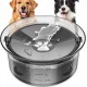 Dog Water Bowl 2L No Spill Slow Water Dispenser Large Pet Water Dispenser for Vehicle/Outdoor/Indoor (Grey) Dog Water Bowl 2L No Spill Slow Water Dispenser Large Pet Water Dispenser for Vehicle/Outdoor/Indoor (Grey)