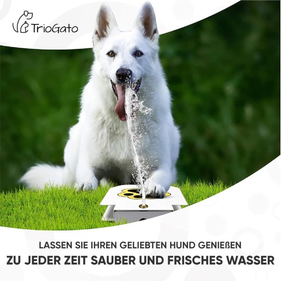 Dog Water Fountain for Outdoor Dog Pet Water Sprinkler Easy Activated Dog Water Fountain Toy Dog Water Fountain for Outdoor Dog Pet Water Sprinkler Easy Activated Dog Water Fountain Toy