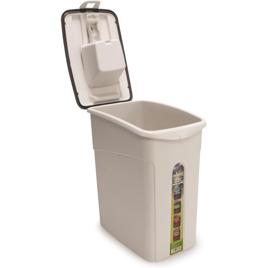 Dog or Cat Food Container, Up to 14 Litres, 5 kg, Food Storage Container for Pet Food, Includes Dispensing Scoop, Food Storage Box (2472), Do Not Use Dog or Cat Food Container, Up to 14 Litres, 5 kg, Food Storage Container for Pet Food, Includes Dispensing Scoop, Food Storage Box (2472), Do Not Use