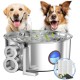 Drinking Fountain for Dogs, 8 L/270 oz Large Dog Fountain / Cat Fountain Silver Drinking Fountain for Dogs, 8 L/270 oz Large Dog Fountain / Cat Fountain Silver