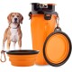 Edipets, Dog Water Bottle for Travel, Dog Drinking Bottle, Water Bottle for Pets, 2-in-1, with 2 Travel Bowls (Orange) Edipets, Dog Water Bottle for Travel, Dog Drinking Bottle, Water Bottle for Pets, 2-in-1, with 2 Travel Bowls (Orange)