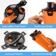 Edipets, Dog Water Bottle for Travel, Dog Drinking Bottle, Water Bottle for Pets, 2-in-1, with 2 Travel Bowls (Black) Edipets, Dog Water Bottle for Travel, Dog Drinking Bottle, Water Bottle for Pets, 2-in-1, with 2 Travel Bowls (Black)