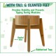 Elevated Dog Bowls for Large Dogs - Raised to 15" Bamboo and Steel Bowl Included (7oz Cap) Ideal for Labrador, G-Sheper, Retriever, Poodle, Boxer, Husky, Doberman Elevated Dog Bowls for Large Dogs - Raised to 15" Bamboo and Steel Bowl Included (7oz Cap) Ideal for Labrador, G-Sheper, Retriever, Poodle, Boxer, Husky, Doberman