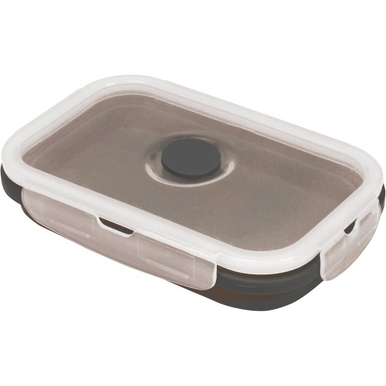 Fackelmann Cat & Dog Pet Bowl + Lid Foldable Silicone Food Bowl (Colour: Red, Grey - Not Selectable), Quantity: 1 Piece Fackelmann Cat & Dog Pet Bowl + Lid Foldable Silicone Food Bowl (Colour: Red, Grey - Not Selectable), Quantity: 1 Piece