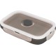Fackelmann Cat & Dog Pet Bowl + Lid Foldable Silicone Food Bowl (Colour: Red, Grey - Not Selectable), Quantity: 1 Piece Fackelmann Cat & Dog Pet Bowl + Lid Foldable Silicone Food Bowl (Colour: Red, Grey - Not Selectable), Quantity: 1 Piece