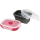 Fackelmann Cat & Dog Pet Bowl + Lid Foldable Silicone Food Bowl (Colour: Red, Grey - Not Selectable), Quantity: 1 Piece Fackelmann Cat & Dog Pet Bowl + Lid Foldable Silicone Food Bowl (Colour: Red, Grey - Not Selectable), Quantity: 1 Piece
