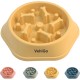 Feeding Bowl for Dogs for Small & Medium Breeds, Anti-Choking Puzzle Dog Bowl, Non-Slip Interactive Dog Feeder for Healthy Eating Habits, Dishwasher Safe (M, Blue)