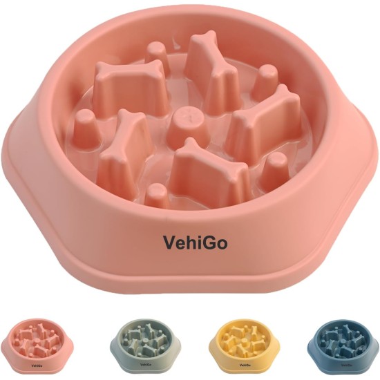 Feeding Bowl for Dogs for Small & Medium Breeds, Anti-Choking Puzzle Dog Bowl, Non-Slip Interactive Dog Feeder for Healthy Eating Habits, Dishwasher Safe (M, Blue) Feeding Bowl for Dogs for Small & Medium Breeds, Anti-Choking Puzzle Dog Bowl, Non-Slip Interactive Dog Feeder for Healthy Eating Habits, Dishwasher Safe (M, Blue)