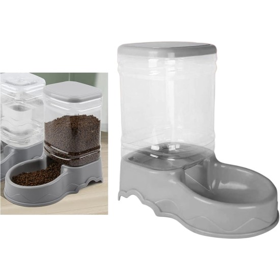 Fenteer Automatic Cat Feeder for Dogs, Pet Feeder, Water Drinking Bowl for Medium Puppy Kittens - Blue Automatic Feeder Fenteer Automatic Cat Feeder for Dogs, Pet Feeder, Water Drinking Bowl for Medium Puppy Kittens - Blue Automatic Feeder