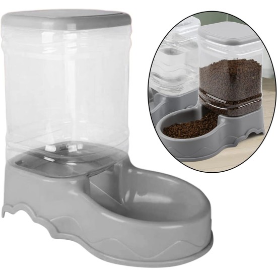 Fenteer Automatic Cat Feeder for Dogs, Pet Feeder, Water Drinking Bowl for Medium Puppy Kittens - Blue Automatic Feeder Fenteer Automatic Cat Feeder for Dogs, Pet Feeder, Water Drinking Bowl for Medium Puppy Kittens - Blue Automatic Feeder