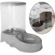 Fenteer Automatic Cat Feeder for Dogs, Pet Feeder, Water Drinking Bowl for Medium Puppy Kittens - Blue Automatic Feeder